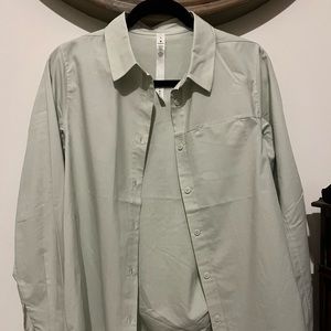 Lululemon Full Day Ahead button down shirt